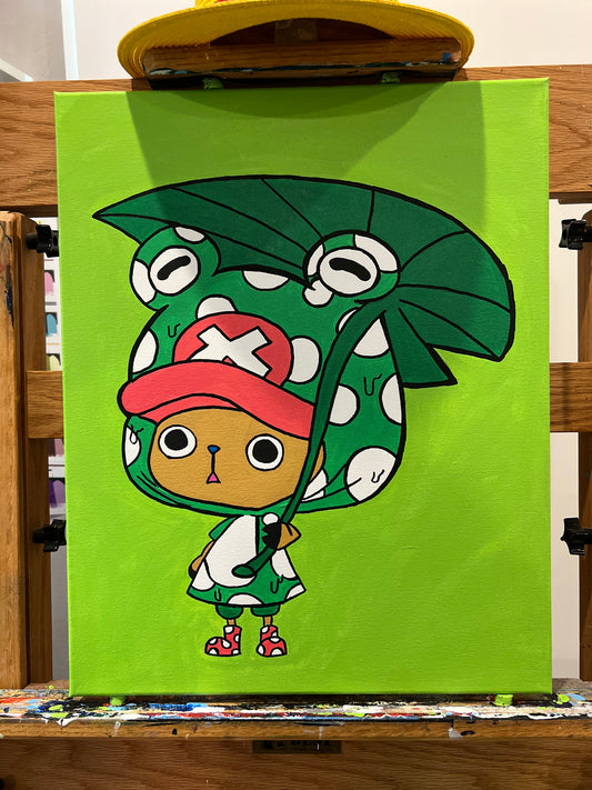 Froggy Chopper Painting