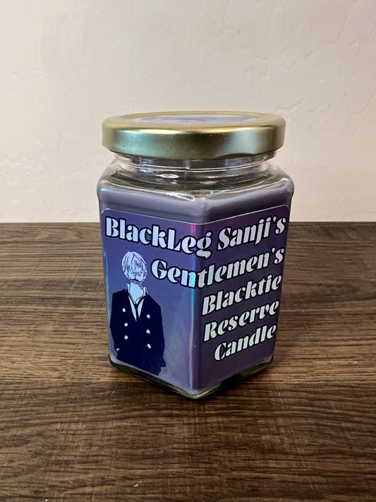 BlackLeg Sanji’s Gentlemen’s Blacktie reserve candle