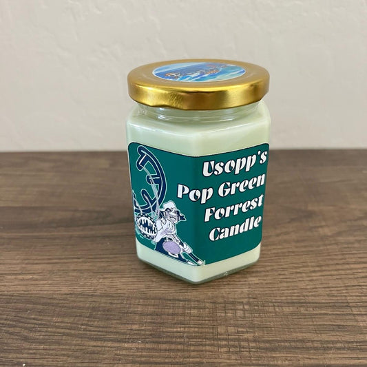 Usopp's Pop Green Forest Candle