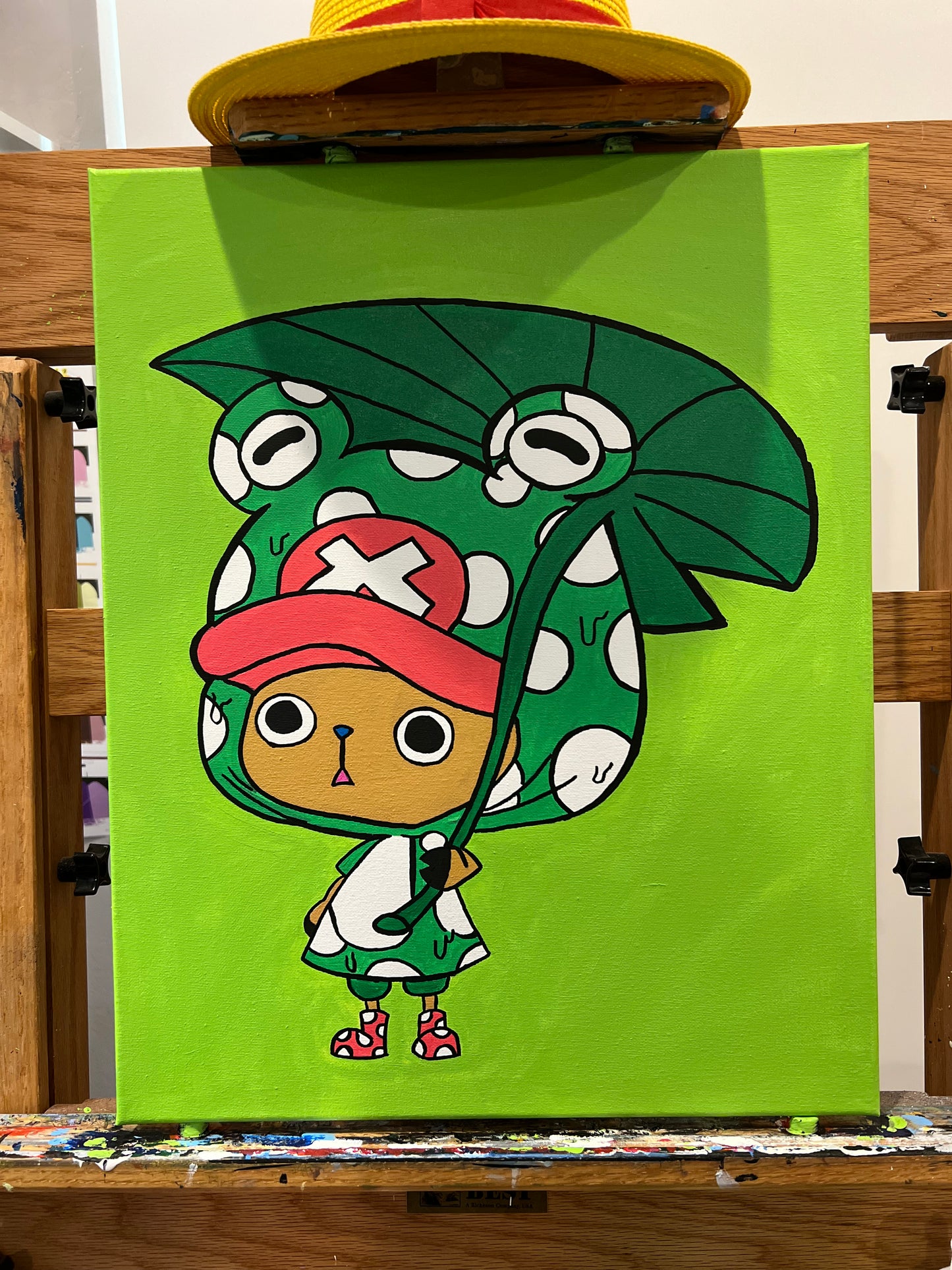 Froggy Chopper Painting