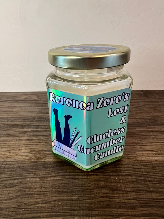 Roronoa Zoro’s Lost & Clueless Cucumber Candle