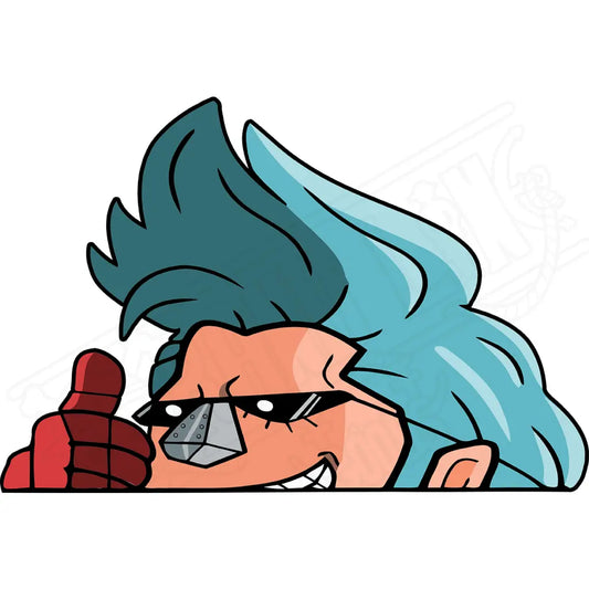 Franky One Piece Sticker