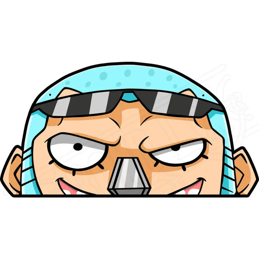 Franky 2.0 One Piece Sticker