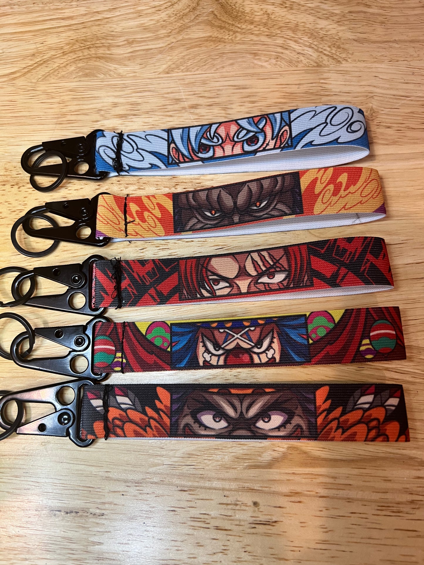 5 pack! Yonko Key Straps